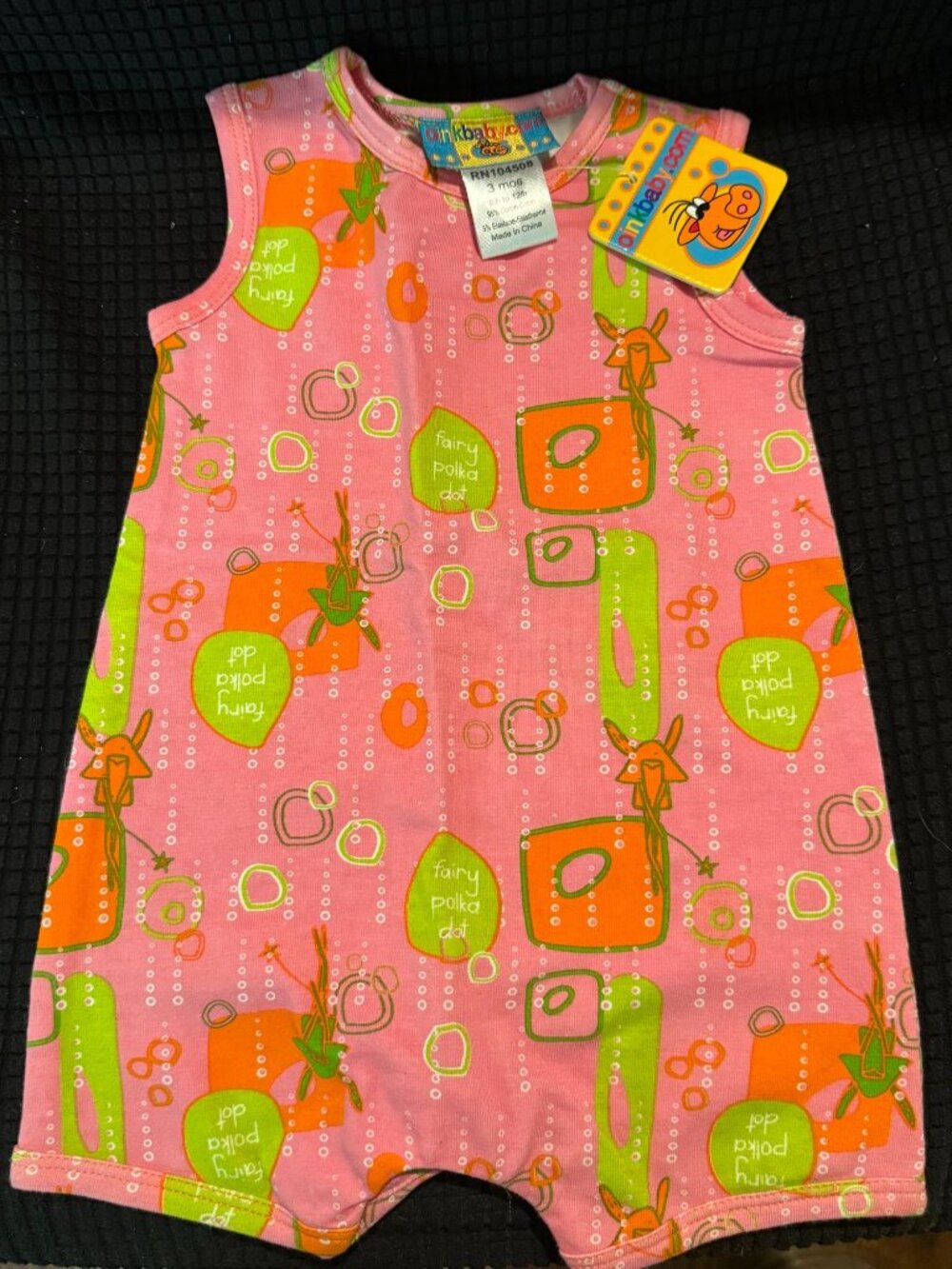 Baby girl Pink fairy romper 3 months NWT New